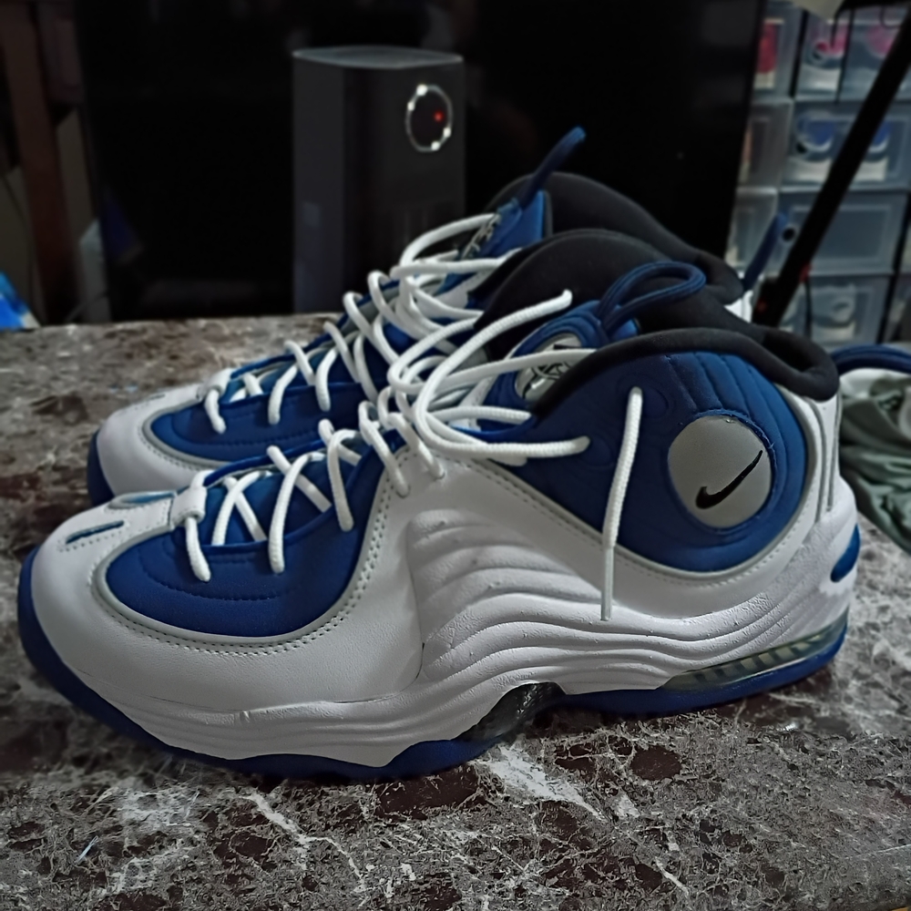 Nike Blue and White Sneakers